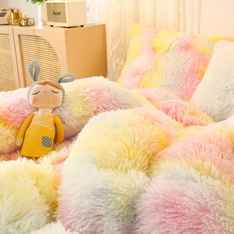 Cover Set Bed Comforter Blanket Pillowcases Coral Fleece Warm Princess Bedding Set Mink Velvet Quilt/Duvet Cover Set Bed Comforter Blanket Pillowcases Coral Fleece Warm Princess Bedding Set Mink Velvet Quilt/Duvet