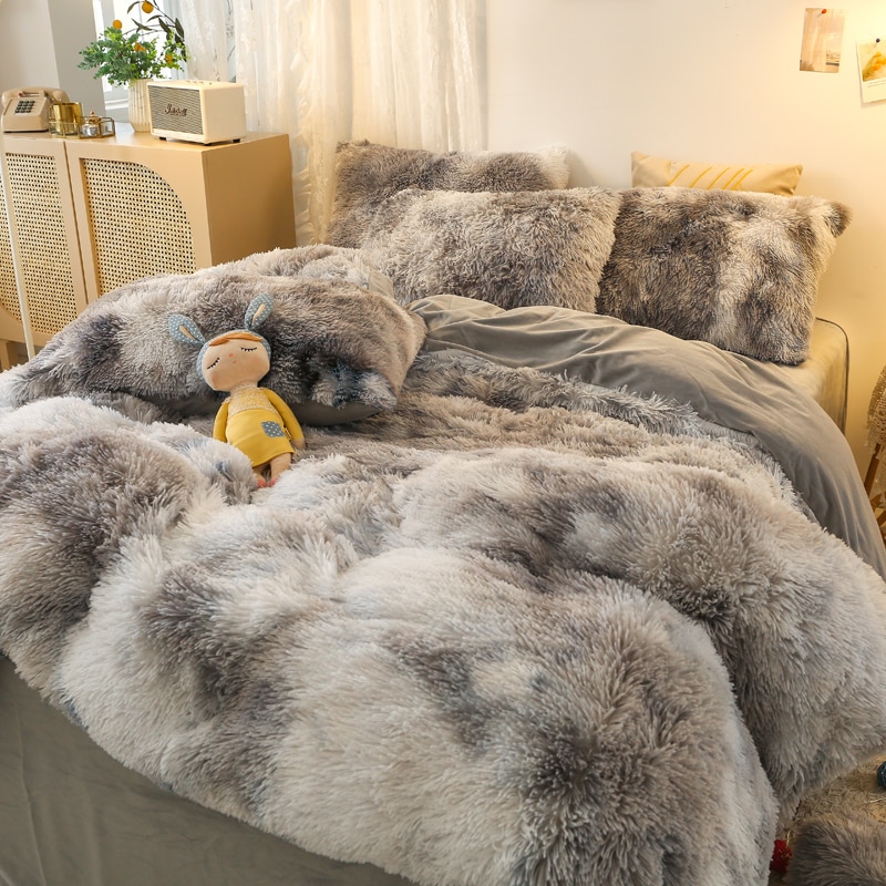 Cover Set Bed Comforter Blanket Pillowcases Coral Fleece Warm Princess Bedding Set Mink Velvet Quilt/Duvet Cover Set Bed Comforter Blanket Pillowcases Coral Fleece Warm Princess Bedding Set Mink Velvet Quilt/Duvet