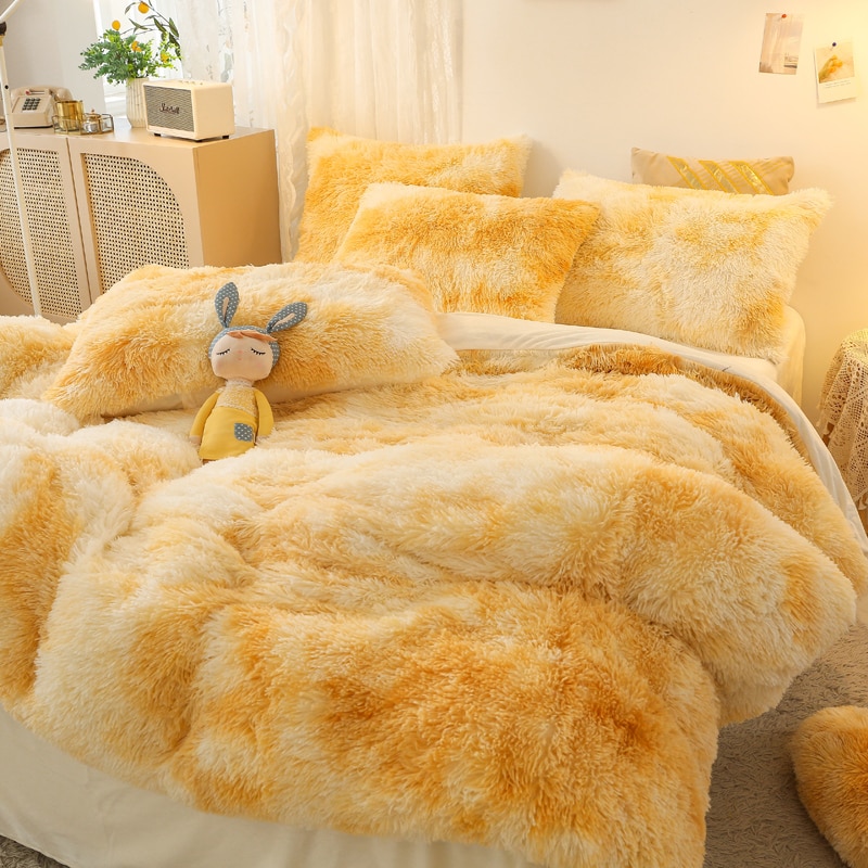 Cover Set Bed Comforter Blanket Pillowcases Coral Fleece Warm Princess Bedding Set Mink Velvet Quilt/Duvet Cover Set Bed Comforter Blanket Pillowcases Coral Fleece Warm Princess Bedding Set Mink Velvet Quilt/Duvet