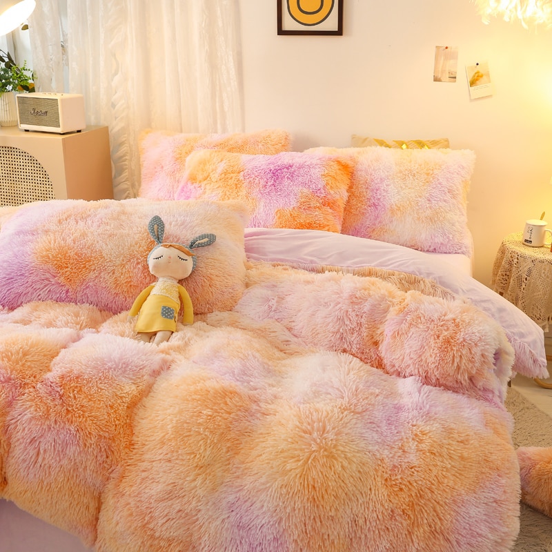 Cover Set Bed Comforter Blanket Pillowcases Coral Fleece Warm Princess Bedding Set Mink Velvet Quilt/Duvet Cover Set Bed Comforter Blanket Pillowcases Coral Fleece Warm Princess Bedding Set Mink Velvet Quilt/Duvet