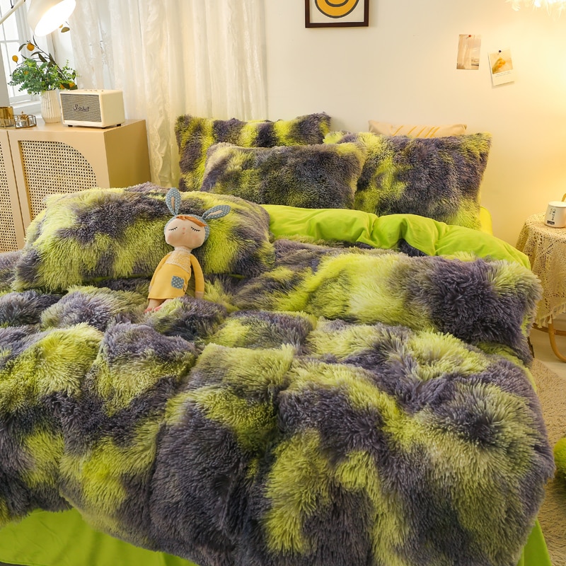 Cover Set Bed Comforter Blanket Pillowcases Coral Fleece Warm Princess Bedding Set Mink Velvet Quilt/Duvet Cover Set Bed Comforter Blanket Pillowcases Coral Fleece Warm Princess Bedding Set Mink Velvet Quilt/Duvet
