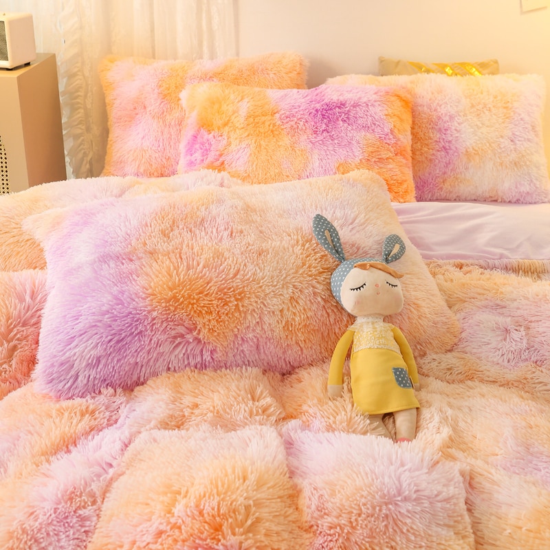 Cover Set Bed Comforter Blanket Pillowcases Coral Fleece Warm Princess Bedding Set Mink Velvet Quilt/Duvet Cover Set Bed Comforter Blanket Pillowcases Coral Fleece Warm Princess Bedding Set Mink Velvet Quilt/Duvet