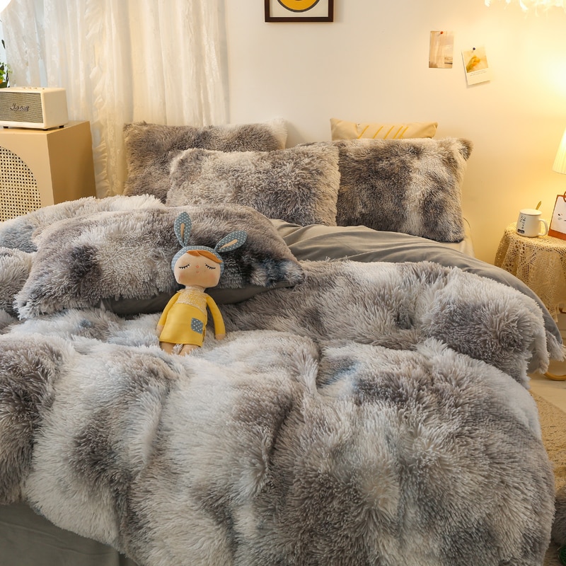 Cover Set Bed Comforter Blanket Pillowcases Coral Fleece Warm Princess Bedding Set Mink Velvet Quilt/Duvet Cover Set Bed Comforter Blanket Pillowcases Coral Fleece Warm Princess Bedding Set Mink Velvet Quilt/Duvet