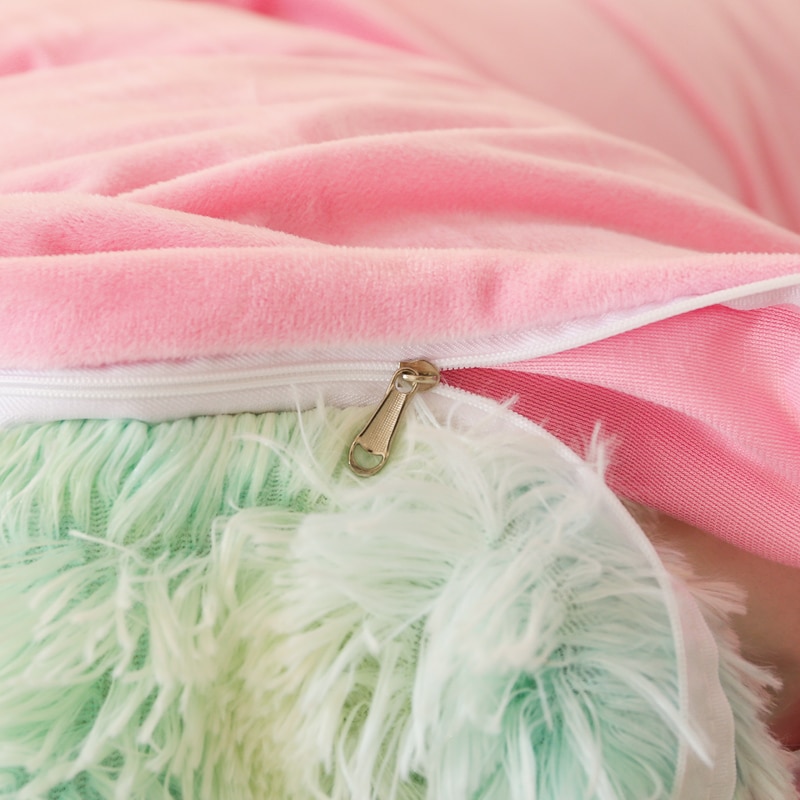 Cover Set Bed Comforter Blanket Pillowcases Coral Fleece Warm Princess Bedding Set Mink Velvet Quilt/Duvet Cover Set Bed Comforter Blanket Pillowcases Coral Fleece Warm Princess Bedding Set Mink Velvet Quilt/Duvet