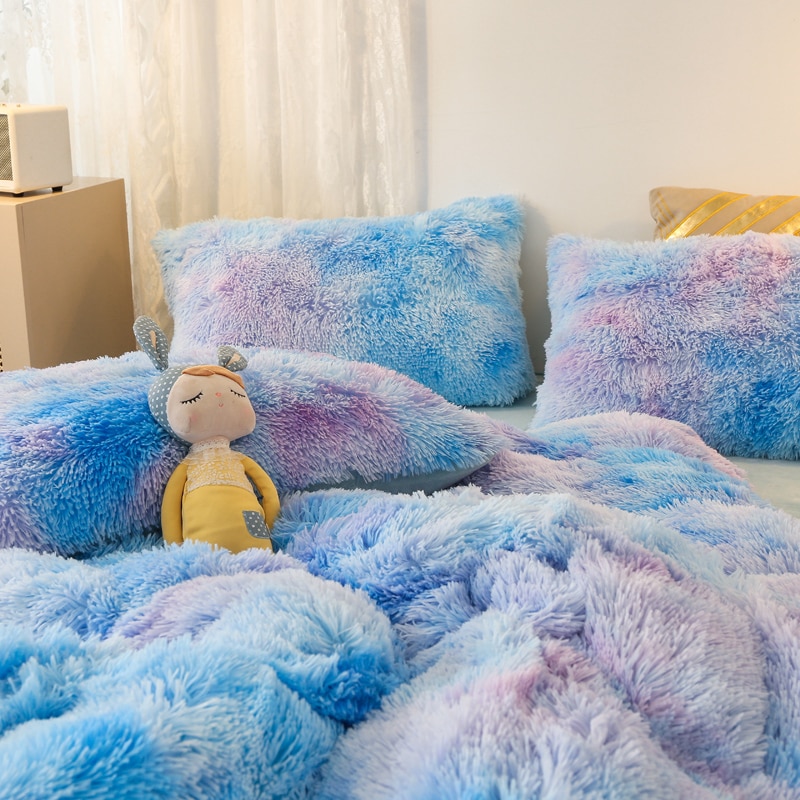 Cover Set Bed Comforter Blanket Pillowcases Coral Fleece Warm Princess Bedding Set Mink Velvet Quilt/Duvet Cover Set Bed Comforter Blanket Pillowcases Coral Fleece Warm Princess Bedding Set Mink Velvet Quilt/Duvet
