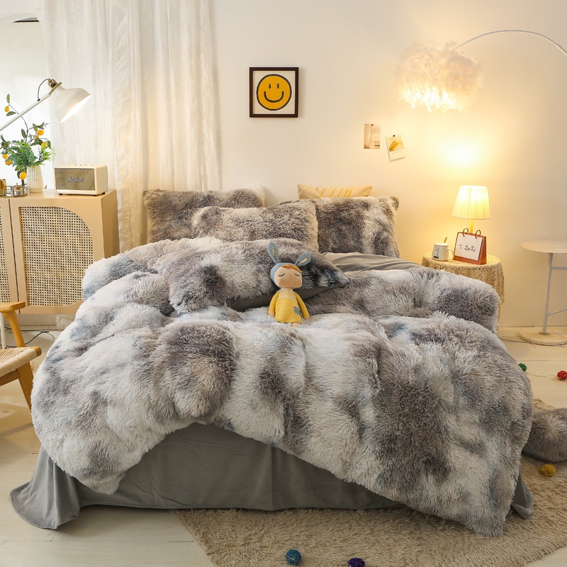 Cover Set Bed Comforter Blanket Pillowcases Coral Fleece Warm Princess Bedding Set Mink Velvet Quilt/Duvet Cover Set Bed Comforter Blanket Pillowcases Coral Fleece Warm Princess Bedding Set Mink Velvet Quilt/Duvet