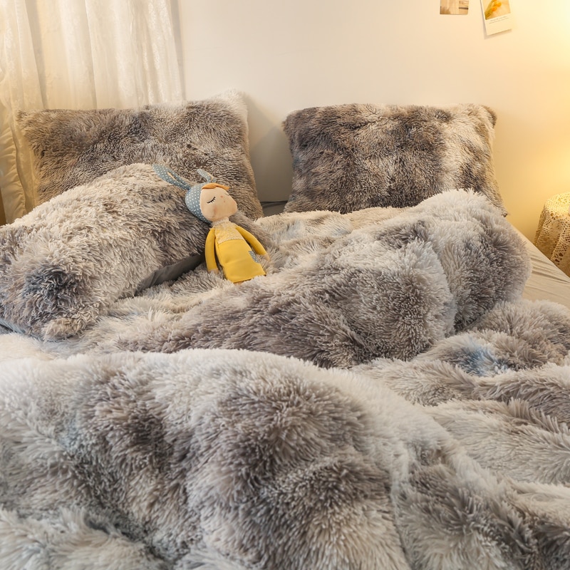 Cover Set Bed Comforter Blanket Pillowcases Coral Fleece Warm Princess Bedding Set Mink Velvet Quilt/Duvet Cover Set Bed Comforter Blanket Pillowcases Coral Fleece Warm Princess Bedding Set Mink Velvet Quilt/Duvet