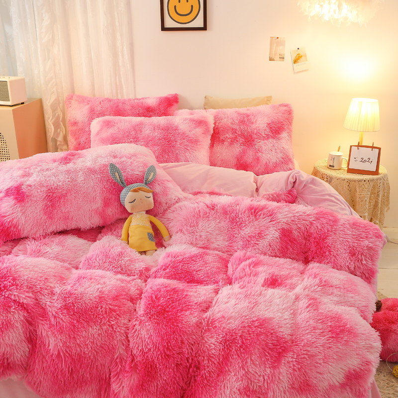Cover Set Bed Comforter Blanket Pillowcases Coral Fleece Warm Princess Bedding Set Mink Velvet Quilt/Duvet Cover Set Bed Comforter Blanket Pillowcases Coral Fleece Warm Princess Bedding Set Mink Velvet Quilt/Duvet