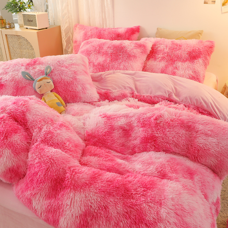 Cover Set Bed Comforter Blanket Pillowcases Coral Fleece Warm Princess Bedding Set Mink Velvet Quilt/Duvet Cover Set Bed Comforter Blanket Pillowcases Coral Fleece Warm Princess Bedding Set Mink Velvet Quilt/Duvet