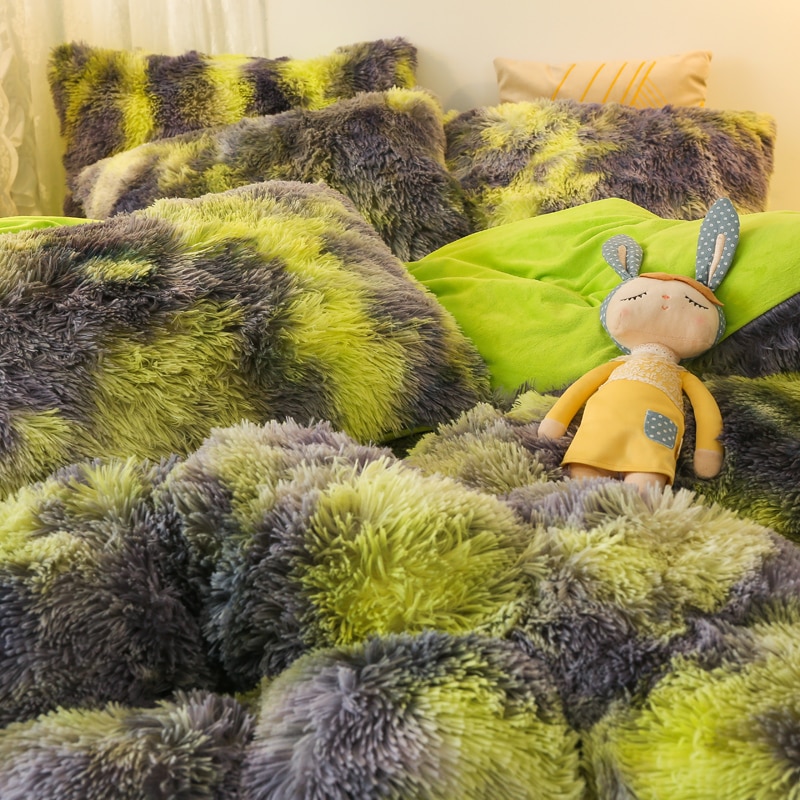 Cover Set Bed Comforter Blanket Pillowcases Coral Fleece Warm Princess Bedding Set Mink Velvet Quilt/Duvet Cover Set Bed Comforter Blanket Pillowcases Coral Fleece Warm Princess Bedding Set Mink Velvet Quilt/Duvet