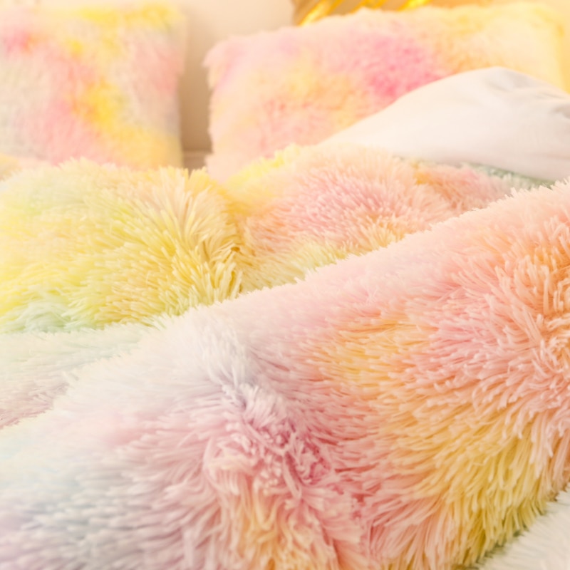 Cover Set Bed Comforter Blanket Pillowcases Coral Fleece Warm Princess Bedding Set Mink Velvet Quilt/Duvet Cover Set Bed Comforter Blanket Pillowcases Coral Fleece Warm Princess Bedding Set Mink Velvet Quilt/Duvet