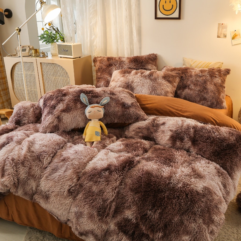 Cover Set Bed Comforter Blanket Pillowcases Coral Fleece Warm Princess Bedding Set Mink Velvet Quilt/Duvet Cover Set Bed Comforter Blanket Pillowcases Coral Fleece Warm Princess Bedding Set Mink Velvet Quilt/Duvet