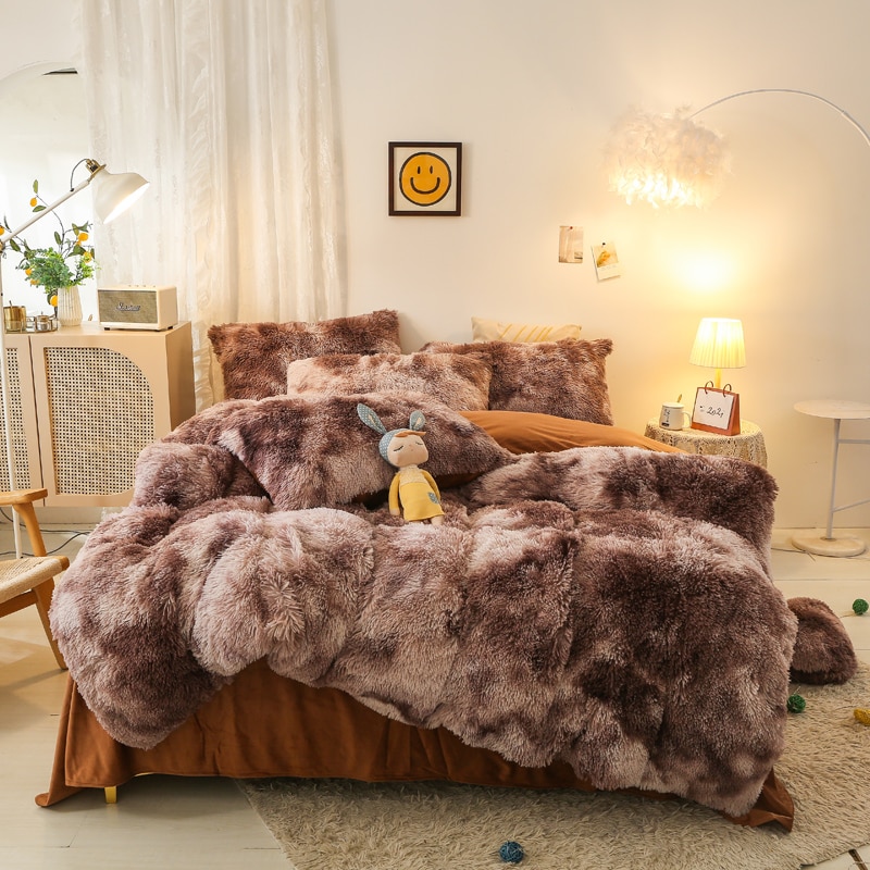 Cover Set Bed Comforter Blanket Pillowcases Coral Fleece Warm Princess Bedding Set Mink Velvet Quilt/Duvet Cover Set Bed Comforter Blanket Pillowcases Coral Fleece Warm Princess Bedding Set Mink Velvet Quilt/Duvet