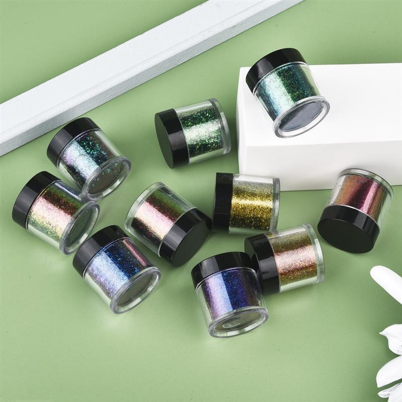 Mirror Powder Chameleons Epoxy Glitter Magic Pigment Pearlescent Discolored Resin Colorant Jewelry Dye Tools