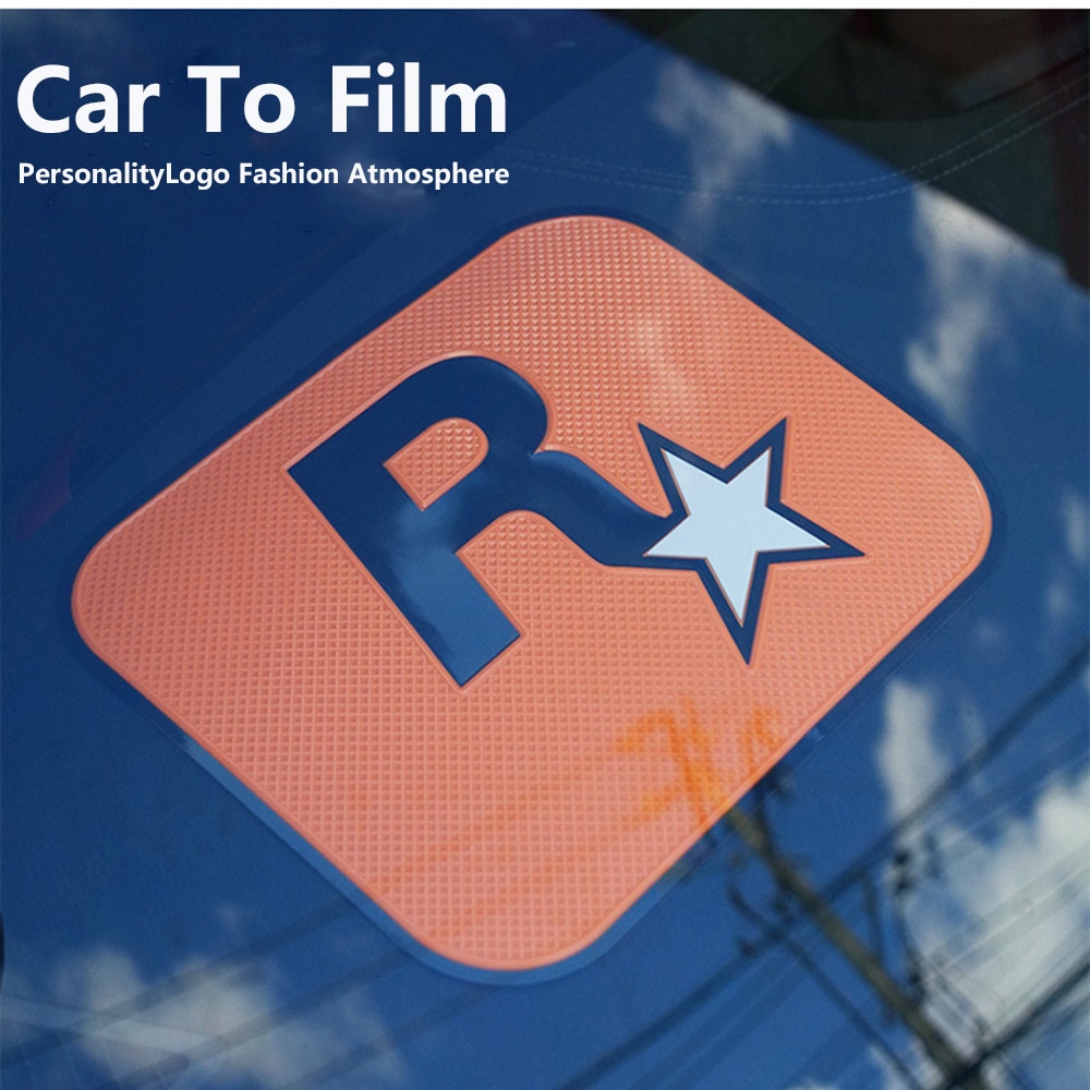 GTA R-Star Sticky Gel Pad Car Dashboard Sticky Anti-Slip PVC Mat For Phone Sunglasses Holder