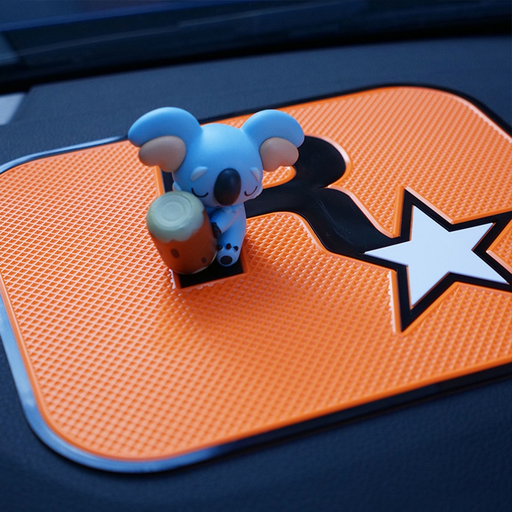 GTA R-Star Sticky Gel Pad Car Dashboard Sticky Anti-Slip PVC Mat For Phone Sunglasses Holder