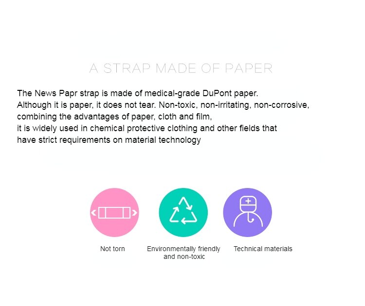 Paper Watch Waterproof Wristband LED Clock Watch Creative Digital Paper Strap Watches Sport