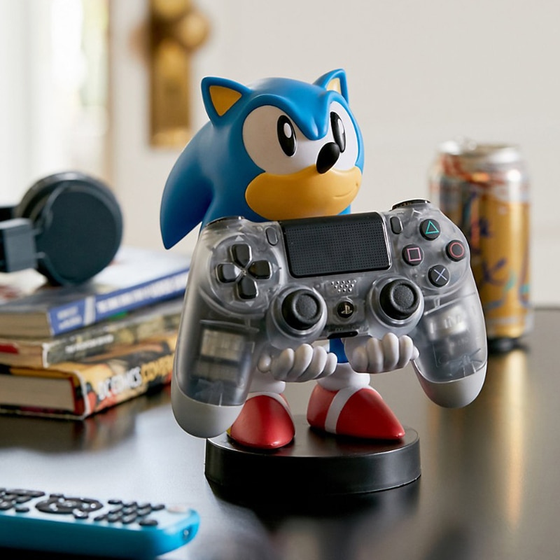 Sonic Figure Model Anime Mobile Phone Holder Game Console Holder for Fans Gift