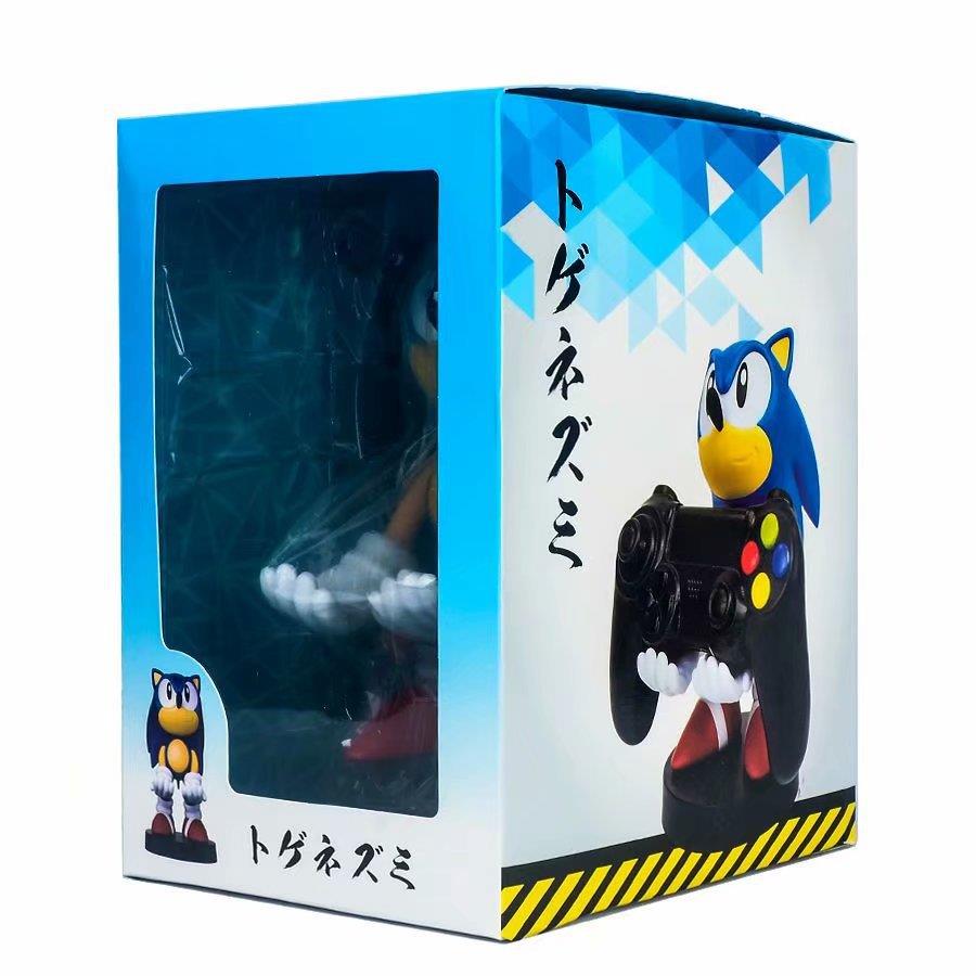 Sonic Figure Model Anime Mobile Phone Holder Game Console Holder for Fans Gift