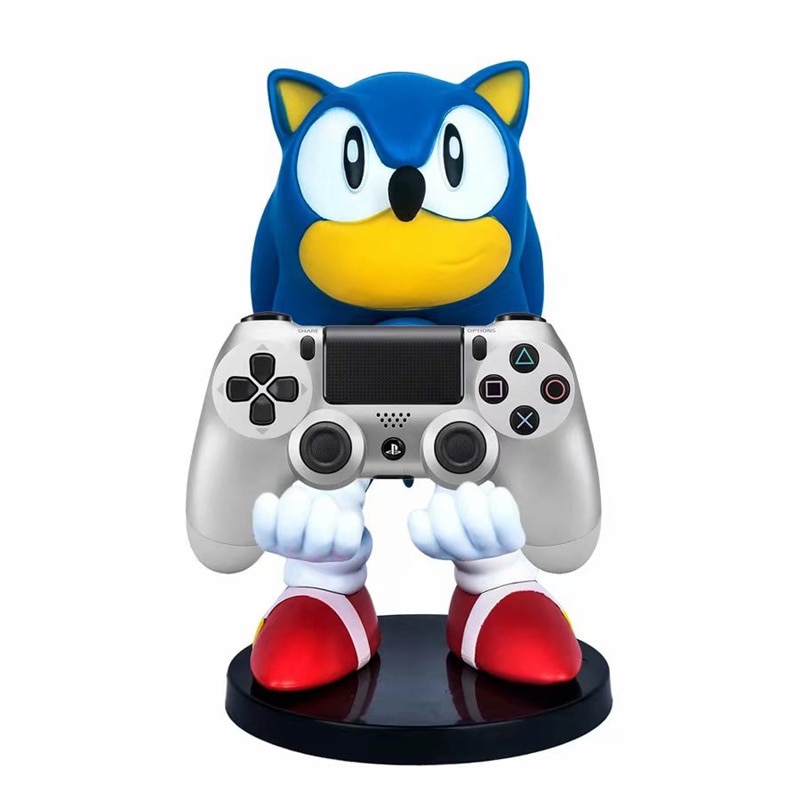 Sonic Figure Model Anime Mobile Phone Holder Game Console Holder for Fans Gift