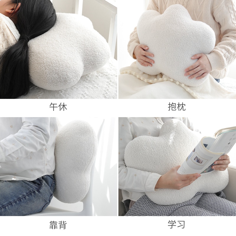 Cloud Plush Pillow 50CM Stuffed Cloud Shaped Super Soft Chair Room Decor Pillow Cushion Gift Cloud Plush Pillow 50CM Stuffed Cloud Shaped Super Soft Chair Room Decor Pillow Cushion Gift
