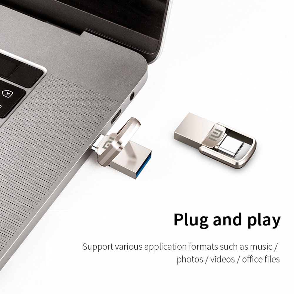 U Disk Type-C USB 3.1 2TB-128GB Interface Mobile Phone Computer Mutual Transmission Portable USB Memory Xiaomi
