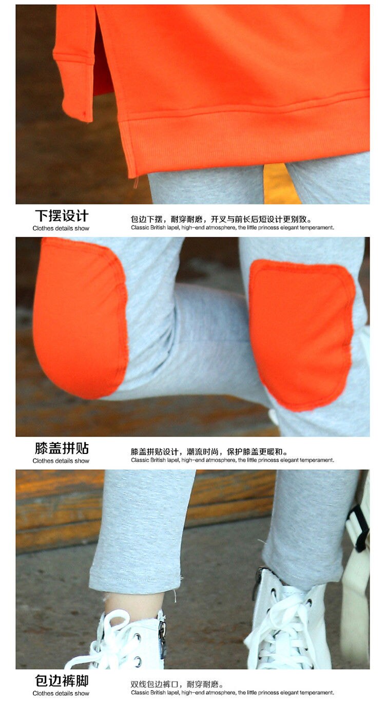 Girls Clothes Set Jacket+Trousers Pants 2PCS Children Clothing for Girl Teen Kids 8-12 Year