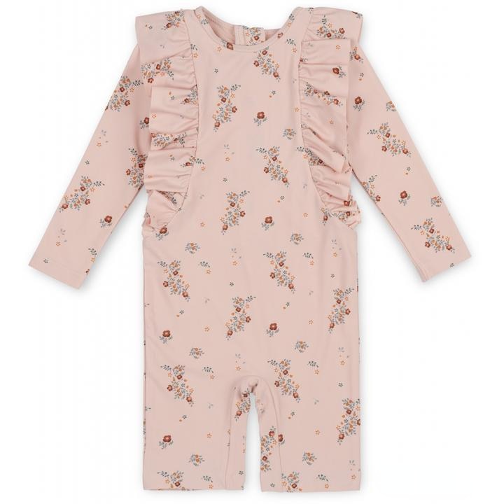 Swimming Suit Baby Girls Flower Children Clothes Kids SwimWears Matching 18M-9T
