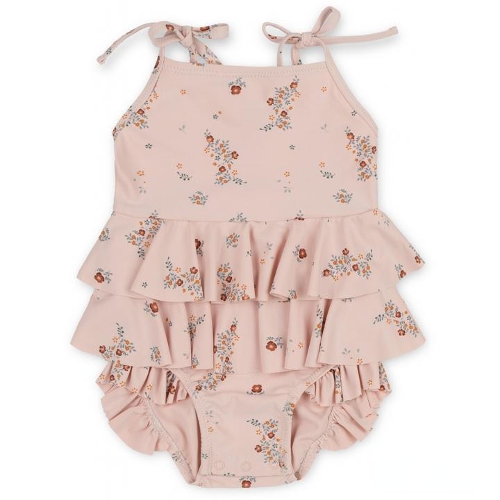Swimming Suit Baby Girls Flower Children Clothes Kids SwimWears Matching 18M-9T