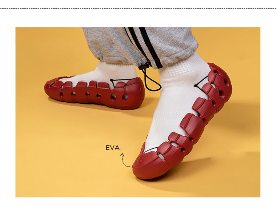 Summer Wading Sandals Fashion Sports Hollowout Slippers Couple Concise Slip-On Convertible Skateboard Shoes