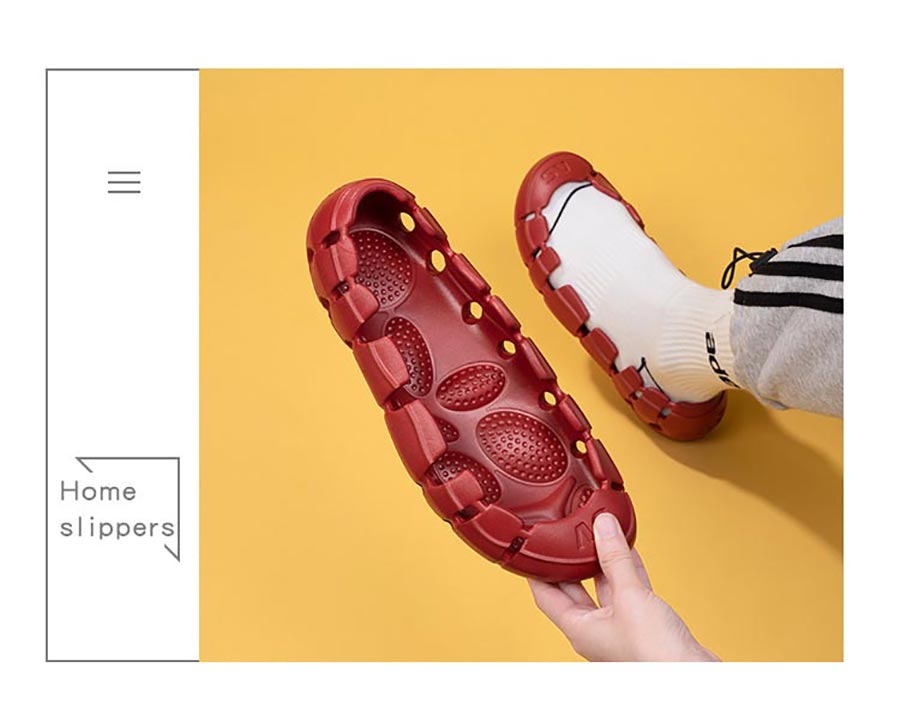 Summer Wading Sandals Fashion Sports Hollowout Slippers Couple Concise Slip-On Convertible Skateboard Shoes