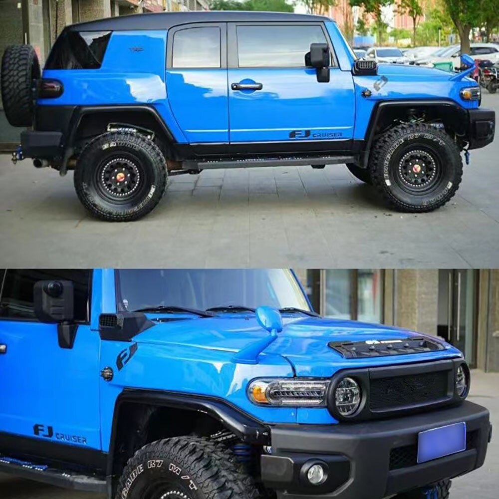 Snorkel System Complete Air Intake Kit Toyota FJ CRUISER for 2007-2021 Offroad Car ABS Black Non-destructively Installed Snorkel System Complete Air Intake Kit Toyota FJ CRUISER for 2007-2021 Offroad Car ABS Black Non-destructively Installed