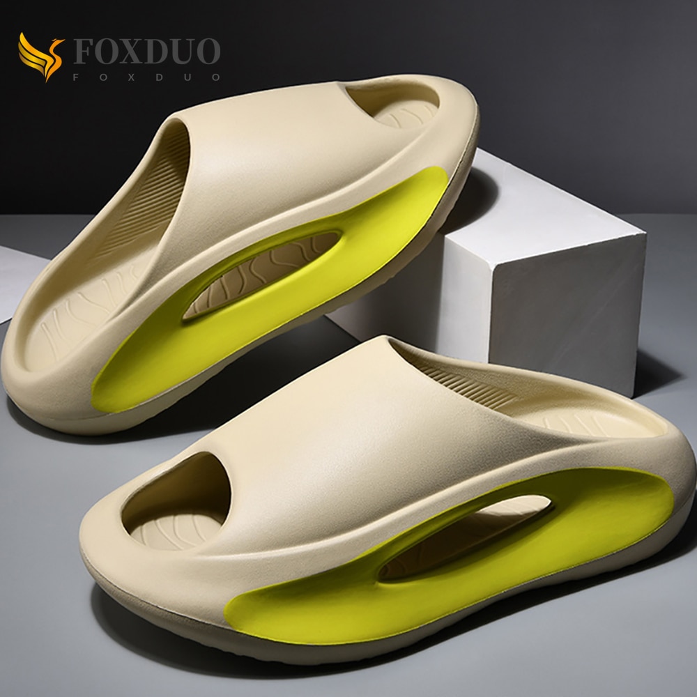 Sneaker Slippers For Women Men Thick Bottom Platform Slides Soft EVA Hollow Unisex Sports Sandals Casual Beach Shoes