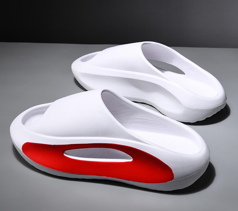 Sneaker Slippers For Women Men Thick Bottom Platform Slides Soft EVA Hollow Unisex Sports Sandals Casual Beach Shoes