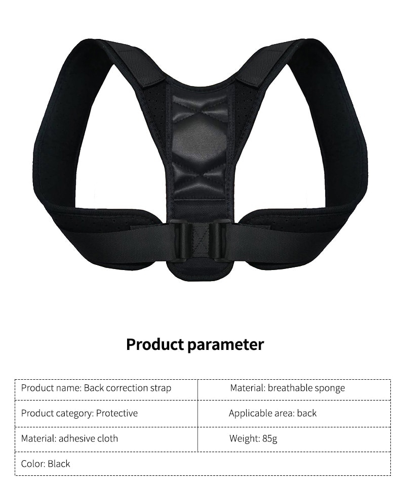 Back Correction Belt For Adult Children Women Men Posture Corrector Anti Humpback Corrector