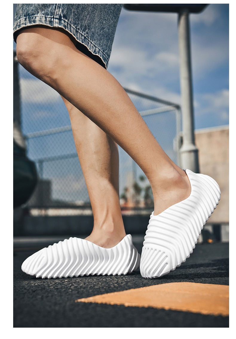 Sneakers Slippers New Soft Non-Slip Home Shoes Yeez Winter Warm Plush Cozy Rubber Waterproof Shoes