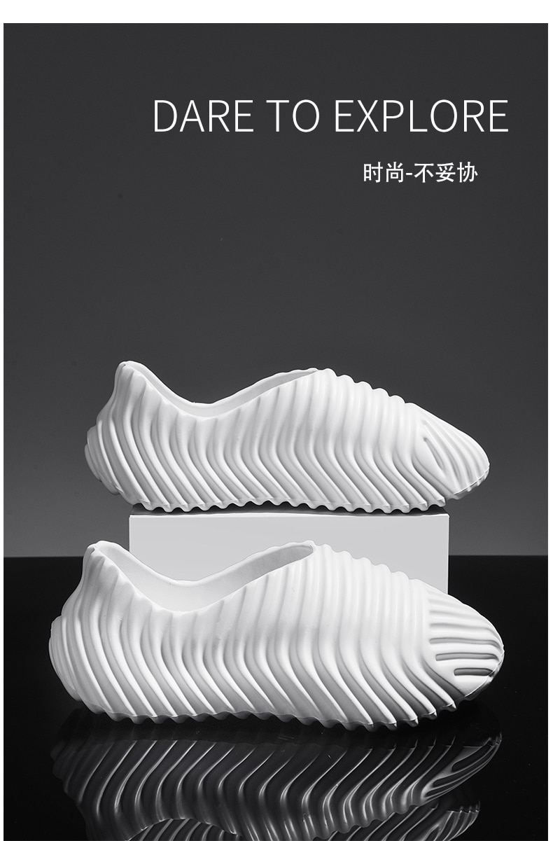 Sneakers Slippers New Soft Non-Slip Home Shoes Yeez Winter Warm Plush Cozy Rubber Waterproof Shoes