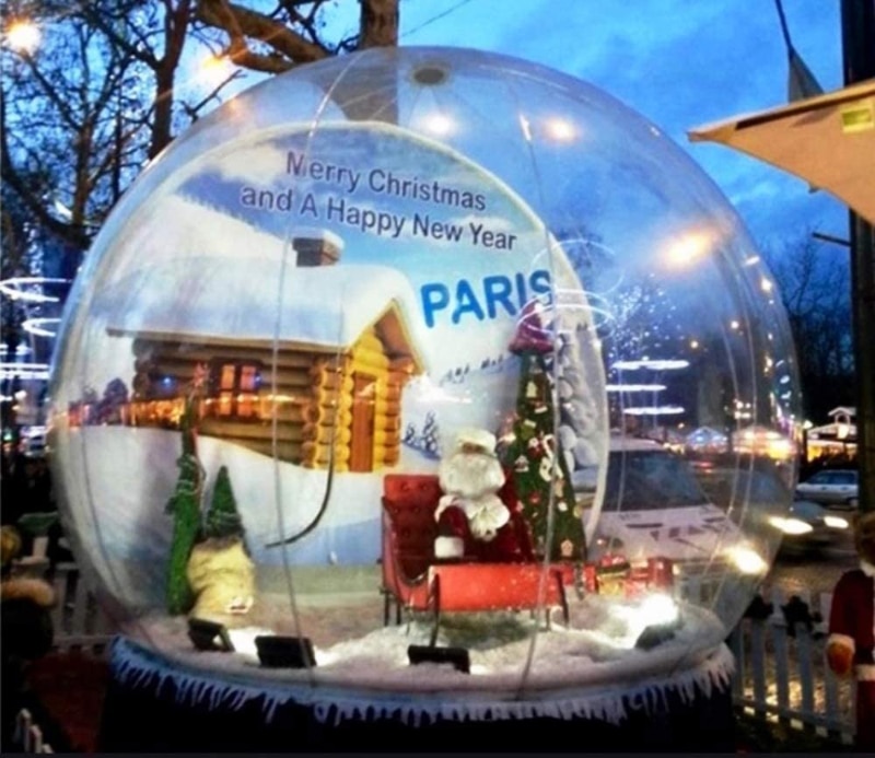 Inflatable Bubble Igloo Tent Transparent 360° Dome with Air Blower For Camping Product Showcase Advertising Event Exhibition also