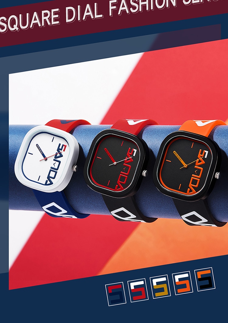 Quartz Watch Women Casual Silicone Relogio Feminino Clock New Fashion Sports Branda