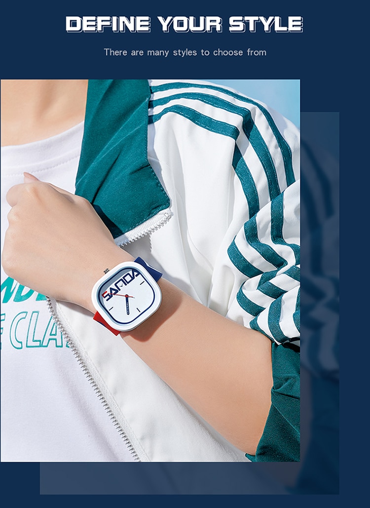 Quartz Watch Women Casual Silicone Relogio Feminino Clock New Fashion Sports Branda
