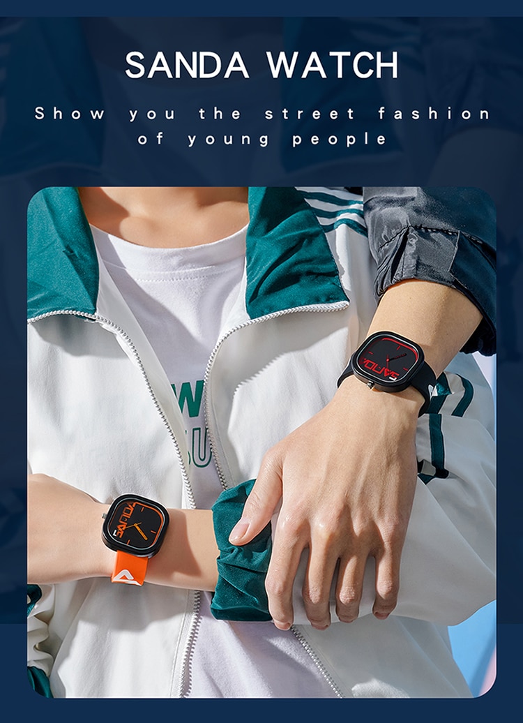 Quartz Watch Women Casual Silicone Relogio Feminino Clock New Fashion Sports Branda