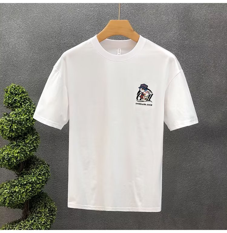 T-shirt Japan Doraemon Anime Short Sleeve Tops High Quality Cotton O-neck Tee Shirt
