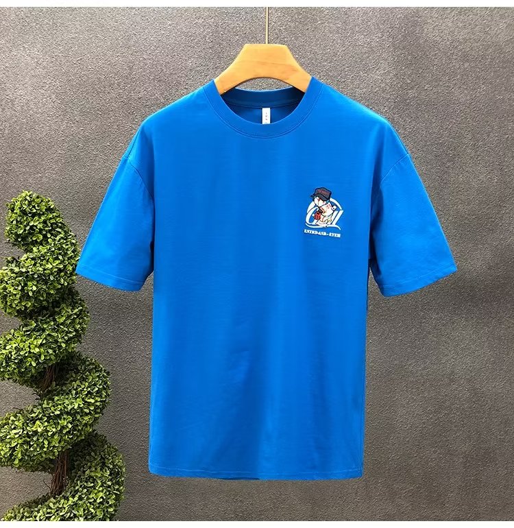 T-shirt Japan Doraemon Anime Short Sleeve Tops High Quality Cotton O-neck Tee Shirt