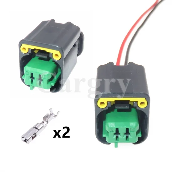 AC Sensor Wire Harness Socket Fan Water Temperature for BMW Peugeot Citroen 2P 1801176-5