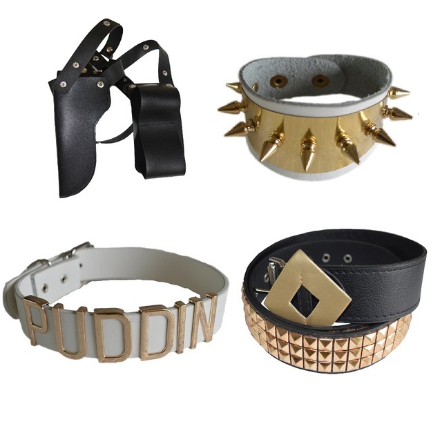 Costumes Quinn Squad Harley Monster coat JacketT Shirt Pants Bracelet Belt necklace Gloves Accessories Full S Costumes Quinn Squad Harley Monster coat JacketT Shirt Pants Bracelet Belt necklace Gloves Accessories Full S