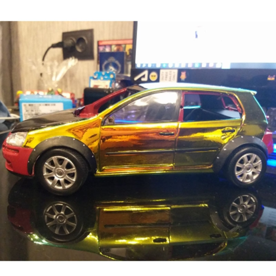 Holographic Rainbow Vinyl Wrap Body Car Film Iridescent Chrome Car Sticker Sheet Laser Plating 60cmX135cm