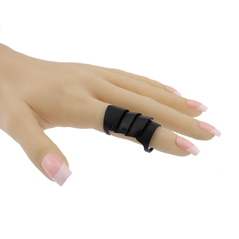 Anime Oosaki Nana Rings Cool Punk Gothic Rock Scroll Joint Armor Knuckle Metal Finger Rings Cosplay Gifts Anime Oosaki Nana Rings Cool Punk Gothic Rock Scroll Joint Armor Knuckle Metal Finger Rings Cosplay Gifts