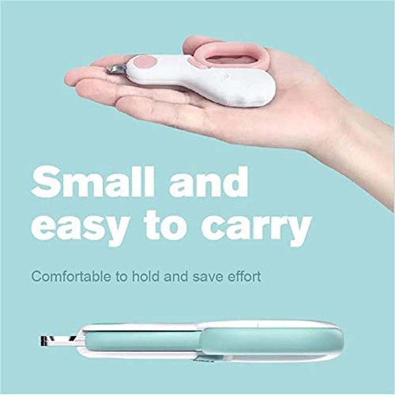 مقص أظافر الحيوانات المهني مع مقص ضوء ليد Professional Animal Nail Clipper With Led Light Scissors