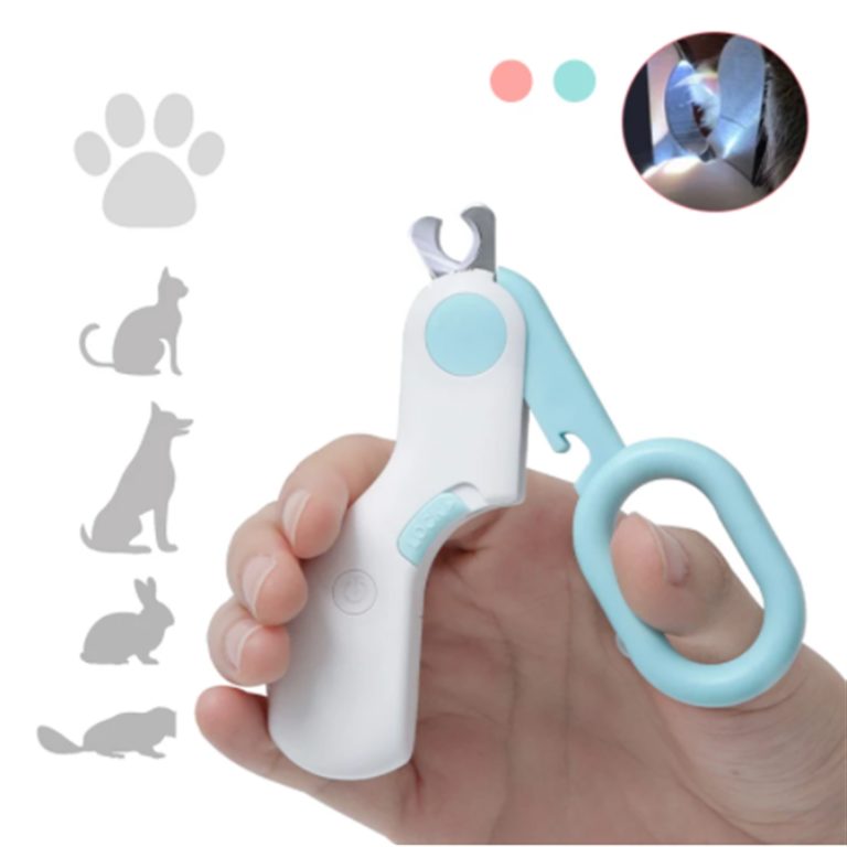 Professional Animal Nail Clipper With Led Light Scissors - Image 3