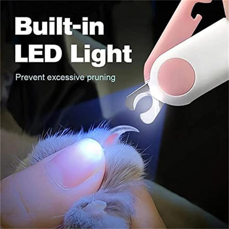 Professional Animal Nail Clipper With Led Light Scissors - Image 2